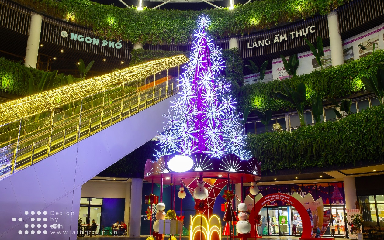 Giáng sinh tại Aeon Mall Long Biên