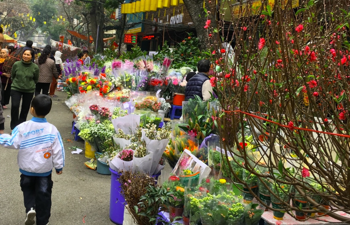 Chợ hoa Hàng Lược - Nơi lưu giữ tinh hoa ngày Tết