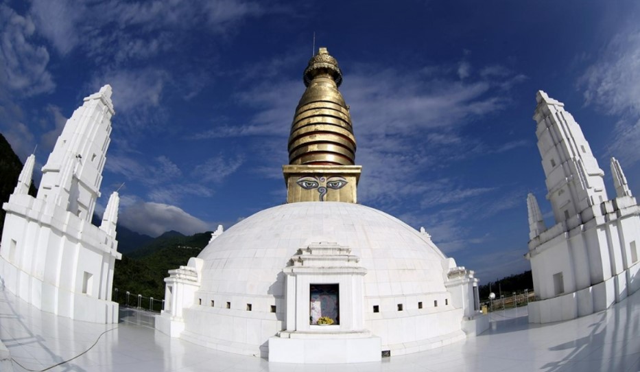 Đại bảo tháp Mandala với lối kiến trúc độc đáo 