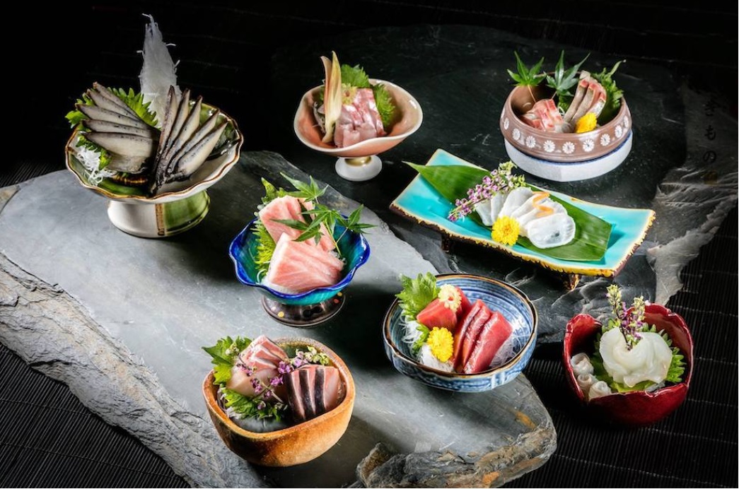 Những phần ăn ở Kimono Japanese Restaurant được bày biện 1 cách sang trọng và hấp dẫn