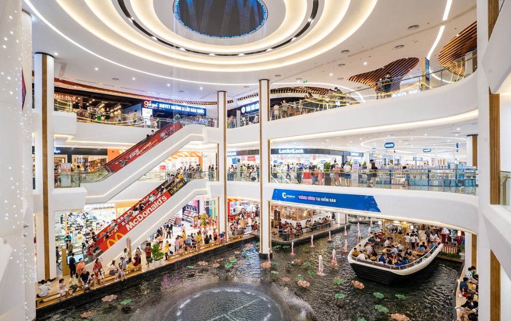 Một góc Vincom Mega Mall Smart City