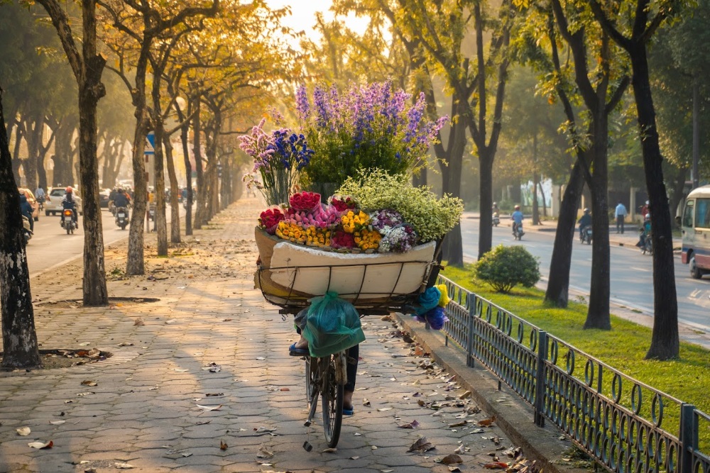Mùa thu tại Hà Nội được đánh giá là đẹp nhất trong năm