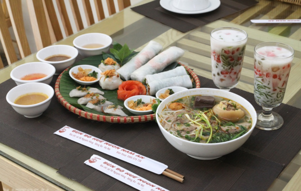 Các món ăn tại Nam An Quán cuốn hút từ cách bài trí đến cách thức chế biến