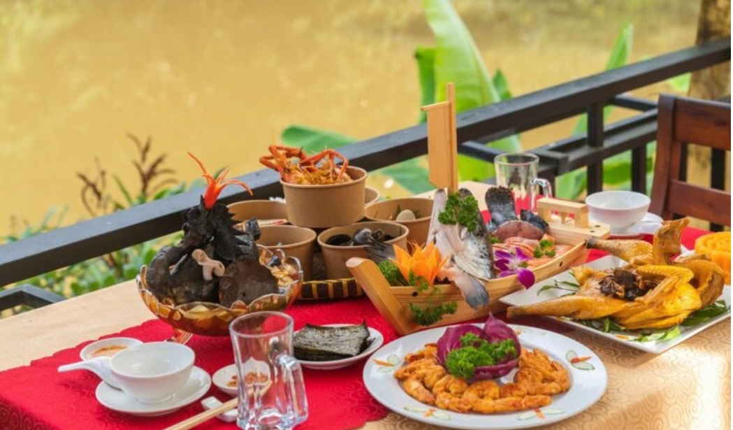 Các món ăn đậm chất Việt tại Ngự Uyển