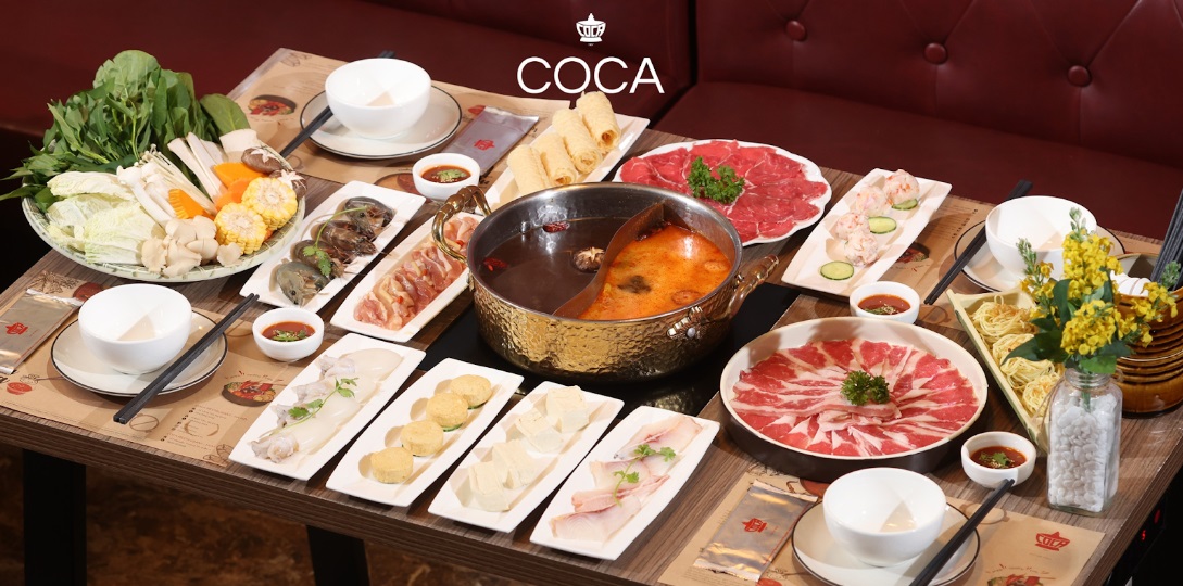 Món "signature" Lẩu Thái Tom Yum với hương vị đặc trưng của COCA Restaurant 