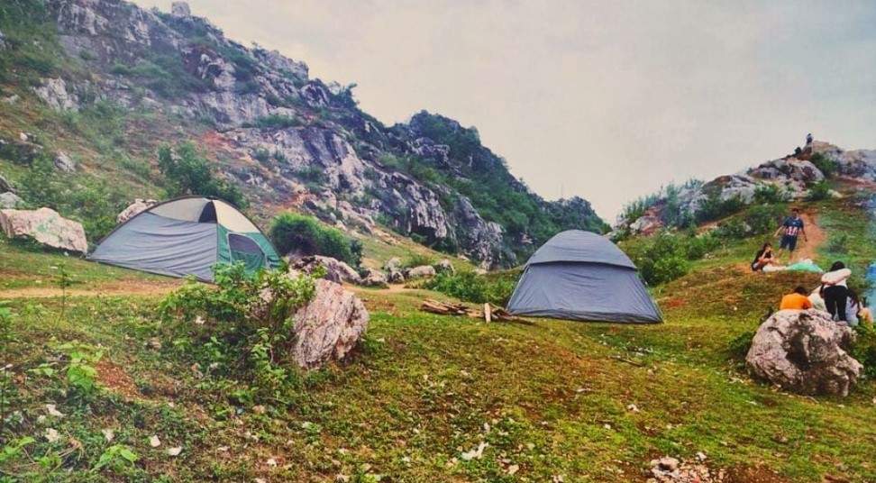Các hoạt động cắm trại tại Núi Trầm