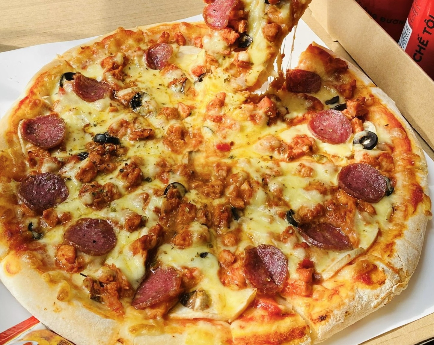 TexGrill còn nổi tiếng với các loại pizza chuẩn vị Ý