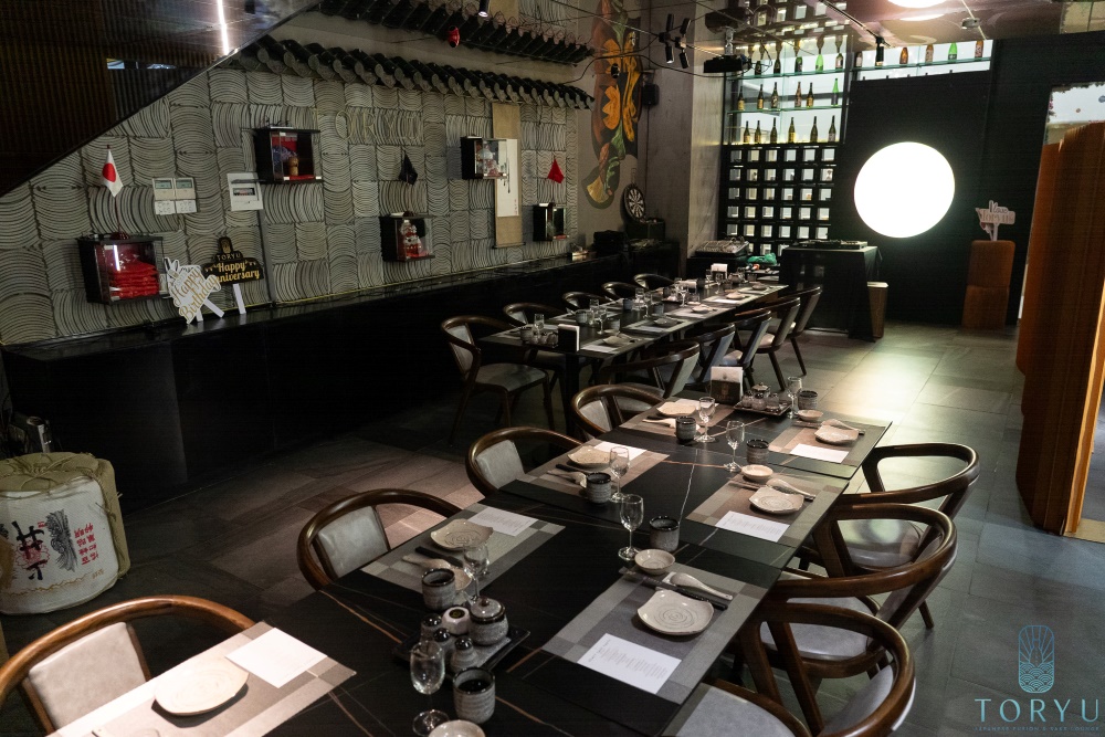 Kiến trúc Nhật len lỏi khắp mọi ngóc ngách tại Toryu Restaurant
