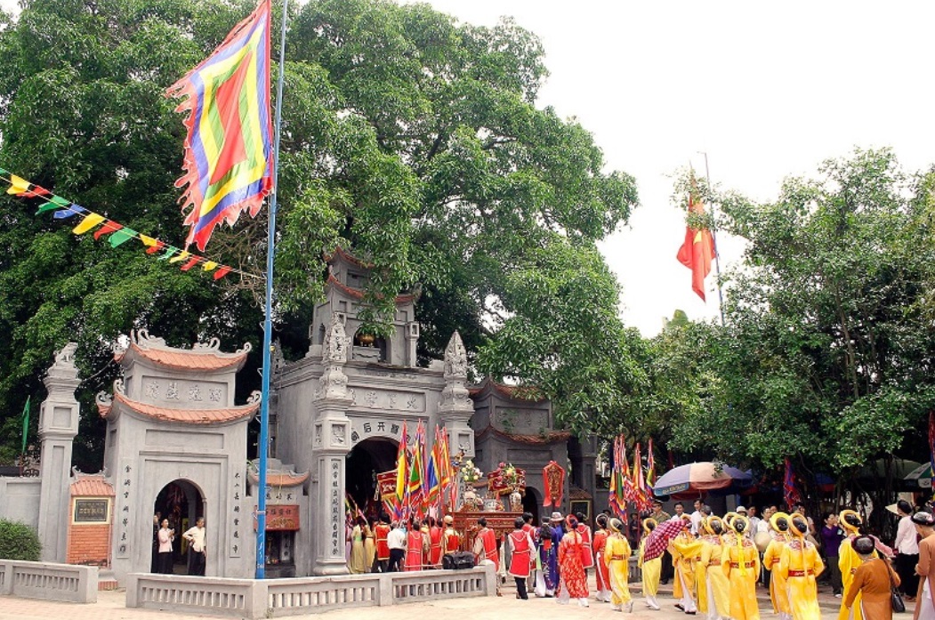 Lễ hội được tổ chức tại Đền Trần, Phố Hiến